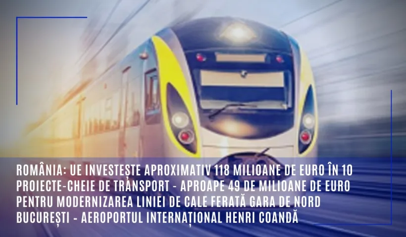 2021 va fi anul rebilitării feroviare în Europa