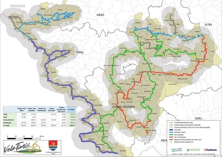 Iustin Cionca: Amenajăm 160 km de trasee pentru cicloturism în județul Arad!