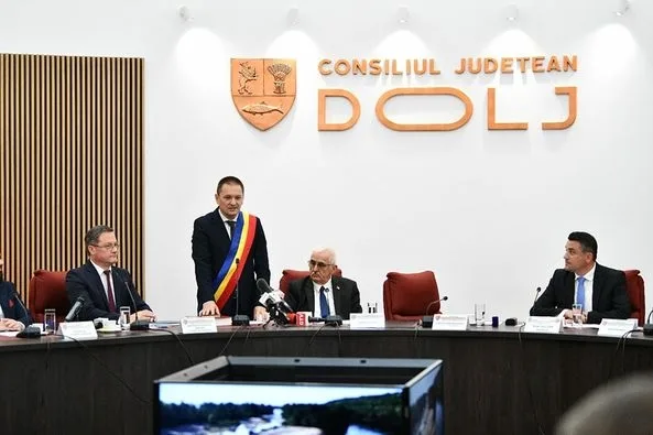 Președintele CJ Dolj a depus jurământul pentru un nou mandat