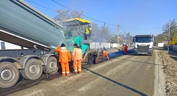 Un nou drum modernizat de la zero în județul Galați