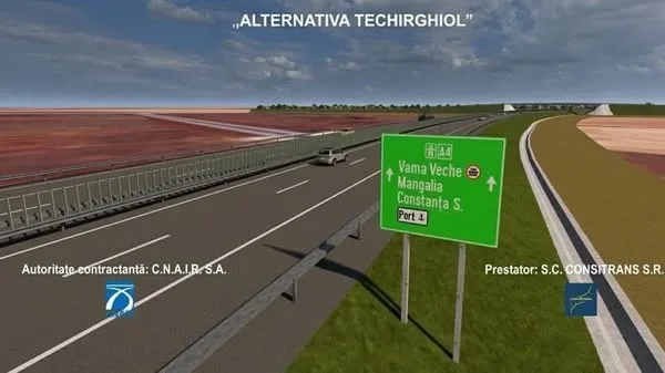 11 oferte pentru construcția Alternativei Techirghiol (30,59 km)!