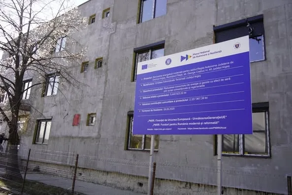 Sediul RAJD Argeș renovat energetic în 2025