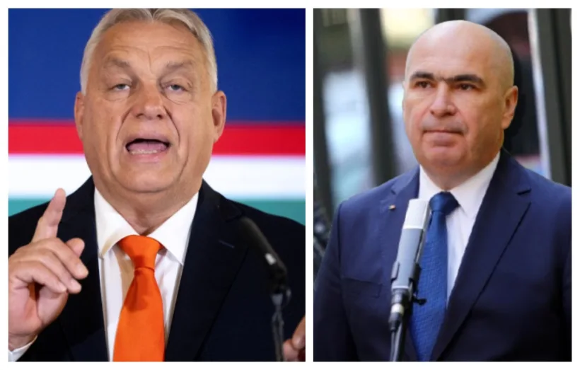 Ilie Bolojan l-a primit pe Viktor Orban la Palatul Victoria