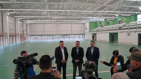 Inaugurarea bazei sportive din campusul Universității "Valahia" din Târgoviște