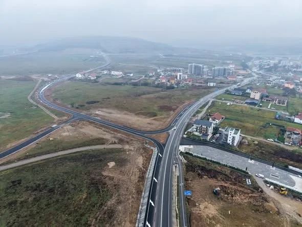 S-a deschis circulația pe drumul de legătură între Inelul Rutier Metropolitan și Centura Sânmartin