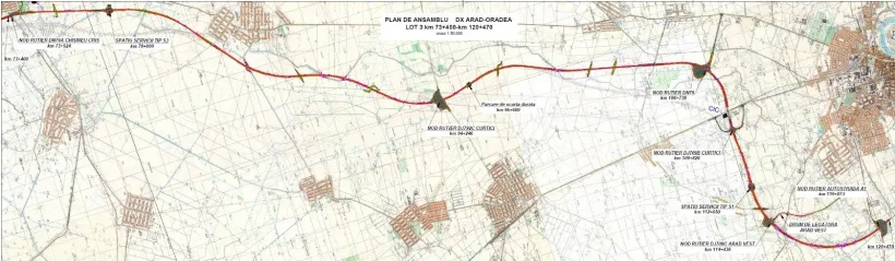 A fost semnat contractul de execuție pentru Lotul 3 (Chișineu Criș – Arad) al Drumului Expres Arad-Oradea!