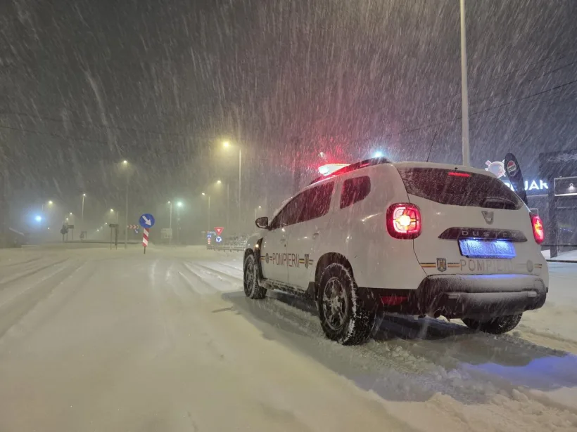 Vremea severă paralizează traficul rutier: autostrăzi închise și restricții pentru camioane în mai multe județe