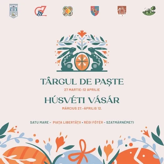 Satu Mare se pregătește de sărbătoare: Târgul de Paște revine în centrul istoric
