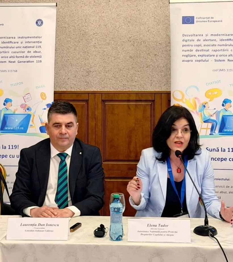 „Dezvoltarea și modernizarea instrumentelor digitale de alertare, identificare și intervenție pentru copii, asociate numărului unic național 119” în Călărași