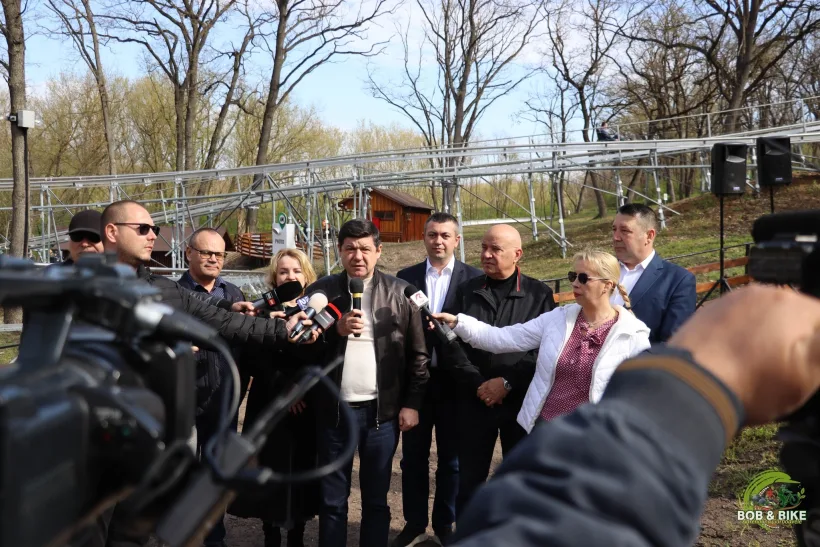 Costel Fotea: Premieră în România: parc de aventură spectaculos în pădurea Gârboavele