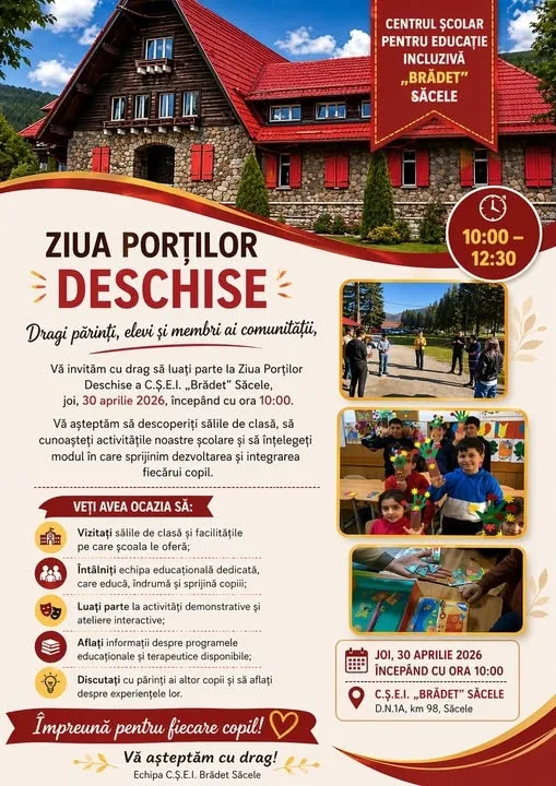 „Ziua Porţilor Deschise” în Csei Brădet-Săcele