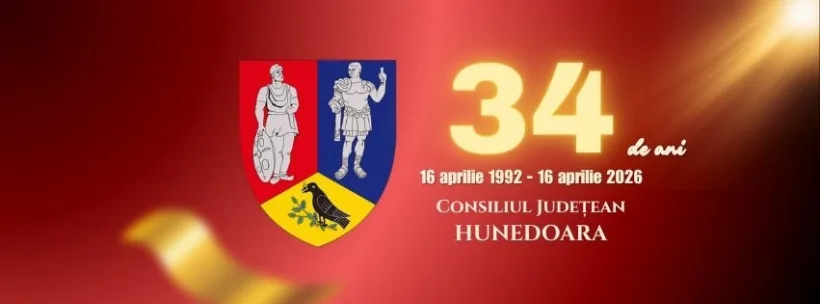 Consiliul Județean Hunedoara - 34 de ani de funcționare continuă