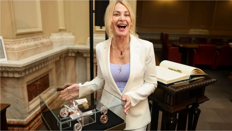 Nadia Comăneci, primită la Palatul Victoria înaintea Galei „50 de ani de la prima notă de 10”