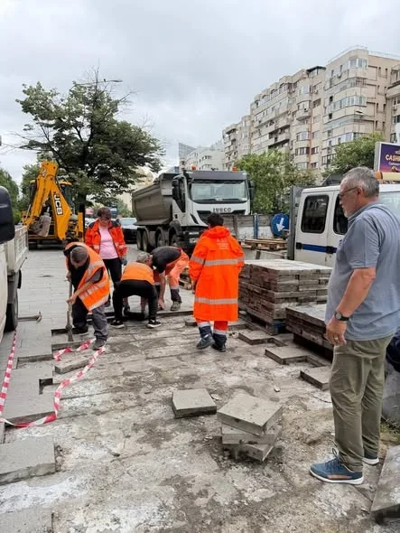 Astăzi ne-am apucat și de Calea 13 Septembrie din Sectorul 5”
