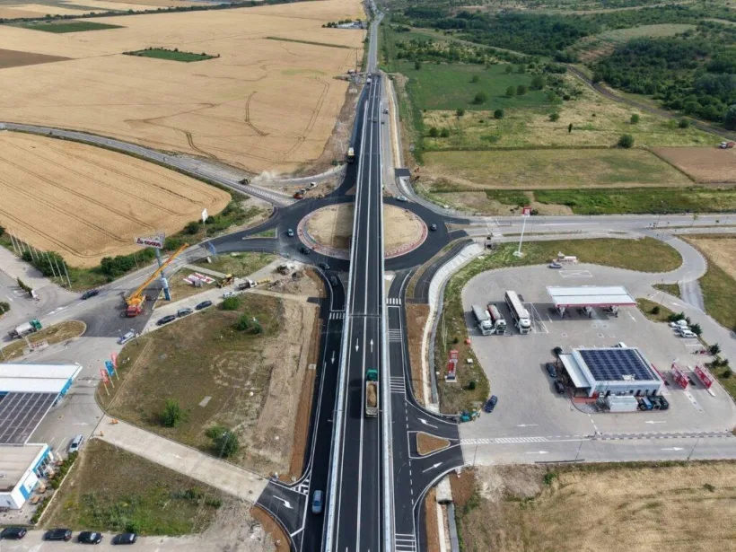 Se apropie finalizarea pasajului rutier suprateran de la ieșirea din Oradea spre Marghita, pe DN19