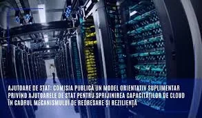 Ajutoare de stat UE pentru  capacitărțile de prelucrarea datelor de tip cloud și edge