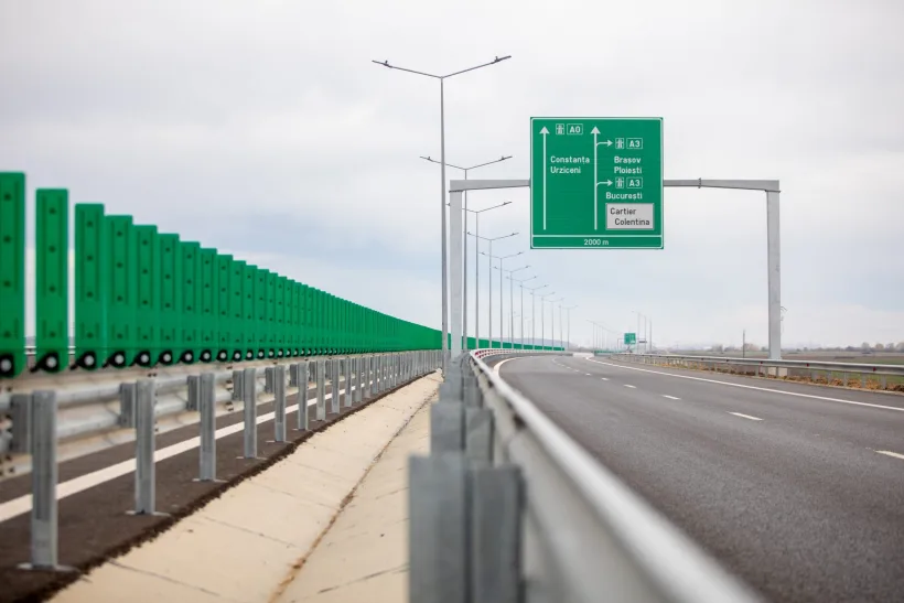 Rețeaua de autostrăzi și drumuri expres din România are peste 1.091 km