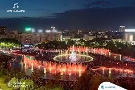 A început "Simfonia Apei" în Capitală