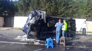 Doi morți și 11 răniți &icirc;n urma unui accident produs &icirc;n Vrancea. Autoritățile au activat Planul roșu
