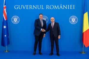 Rom&acirc;nia și Australia consolidează cooperarea economică și politică, cu accent pe energie, infrastructură și apărare