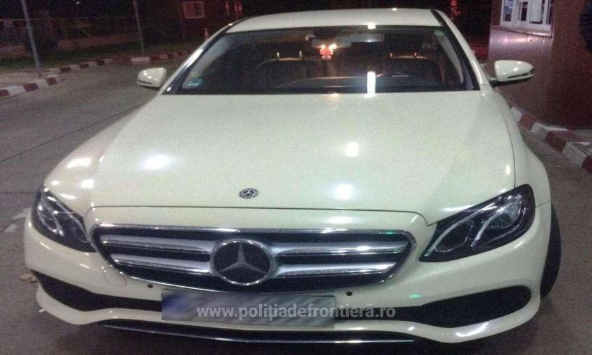 Autoturism de lux declarat furat din Germania, descoperit de polițiști la c&acirc;teva ore de la semnalarea furtului