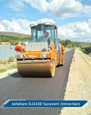 Drumuri refăcute de la zero &icirc;n județul Galați