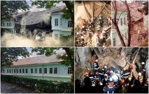 Consolidarea clădirii internatului Liceului "Tam&aacute;si Aron", de la Odorheiu Secuiesc  continuă sub supravegherea procurorului de caz