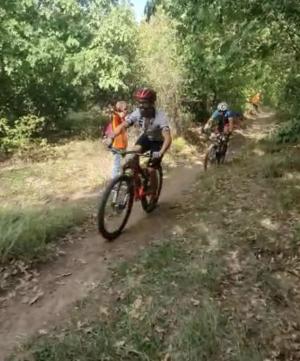 Competiție națională de ciclism și alergare &icirc;n Pădurea G&acirc;rboavele