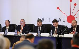 Ciolacu și C&acirc;ciu au participat la conferinţa internaţională &bdquo;Critical Infrastructure Protection Forum&rdquo;