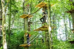 Inaugurarea Parcului de Aventură din pădurea G&acirc;rboavele, am&acirc;nată din cauza vremii