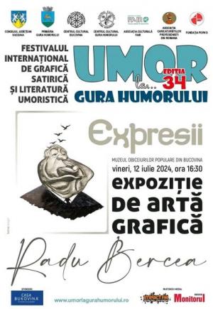 Expoziție inedită la a XXXIV-a ediție a festivalului &bdquo;Umor la&hellip; Gura Humorului&rdquo;