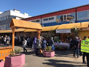 T&acirc;rgul de Toamnă: circulația autovehiculelor, interzisă pe artera de legătură dintre străzile Traian și Tecuci