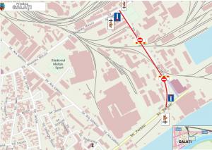 Restricțiile de trafic din portul Galați, prelungite p&acirc;nă pe 3 mai