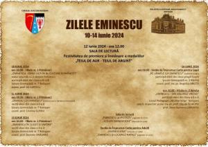 Zilele Eminescu la Botoşani