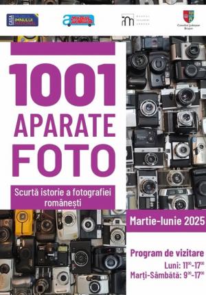 &bdquo;1001 aparate foto &ndash; Scurtă istorie a fotografiei rom&acirc;nești&rdquo; la Brașov