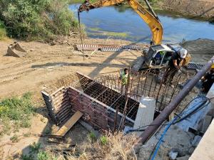 Reabilitarea podului peste Crișul Alb