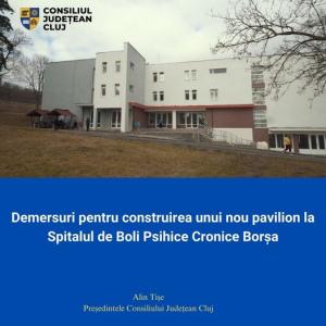 Pavilion nou la Spitalul de Boli Psihice Cronice Borșa, prin PNI