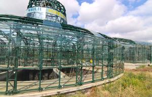 O seră de plante exotice se construiește pe malul Dunării, la Galați