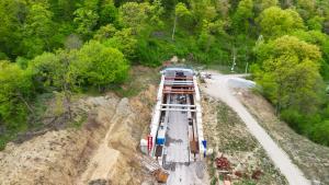 Progres pe linia feroviară Brașov&ndash;Sighișoara: finalizată străpungerea Tunelului Mureni