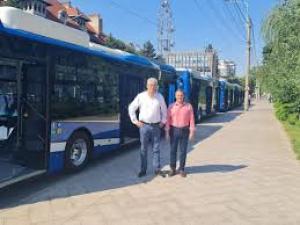 Peste 40 de autobuze electrice vor ajunge &icirc;n transportul public brăilean