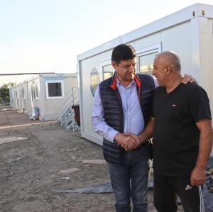 400 de module de dormitor de la rezervele statului au fost distribuite &icirc;n comunele afectate de inundații din Galați