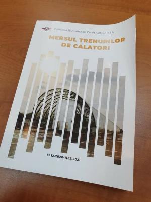 A intrat &icirc;n vigoare Noul Mers al trenurilor 2020-2021