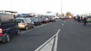 Aglomerație pe sensul de intrare &icirc;n țară la vama Nădlac 1