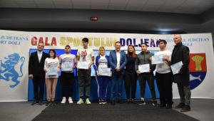CJ Dolj și-a recompensat sportivii de TOP