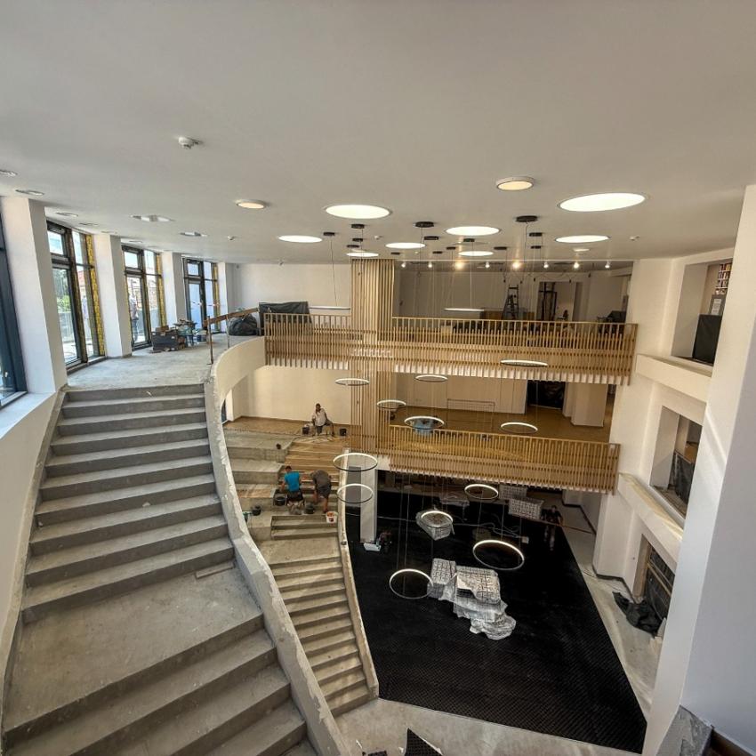 Modernizarea Bibliotecii județene &bdquo;Gheorghe Șincai&rdquo; Oradea se apropie de final