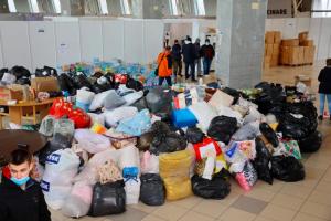 Centru pentru ajutoarele internaționale trimise Ucrainei, amenajat &icirc;n Rom&acirc;nia