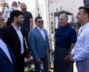 Viceprimarul Sorin Enache, la evenimentul Live cooking &icirc;n Piața Centrală: sper să devină o tradiție