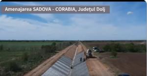 Au &icirc;nceput lucrările de modernizare la amenjarea SADOVA-CORABIA
